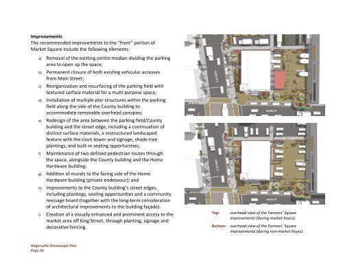 Hagersville Streetscape Plan