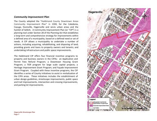 Hagersville Streetscape Plan