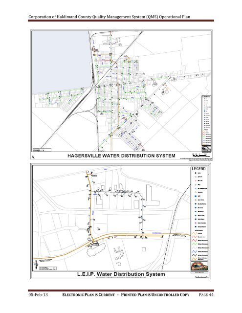 (QMS) Operational Plan - Haldimand County