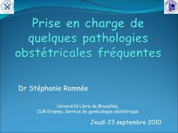 Dr Stéphanie Romnée