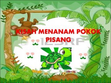 kisah menanam pokok pisang