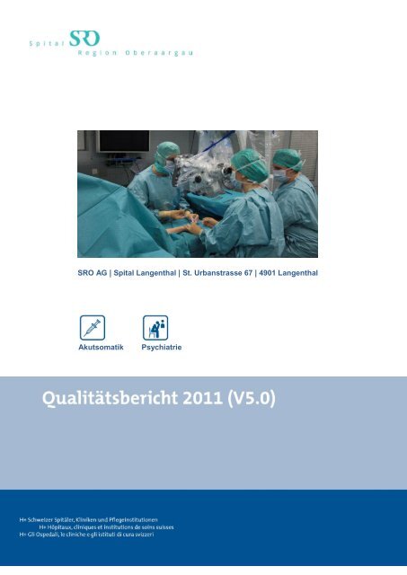 E Verbesserungsaktivitäten und -projekte - Spital Region Oberaargau