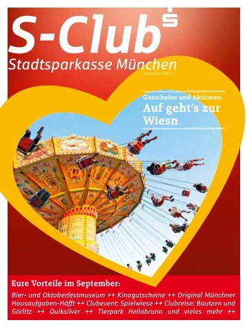 Auf geht's zur Wiesn - Stadtsparkasse München