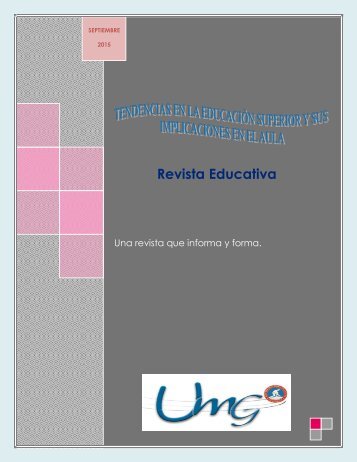 REVISTA EDUCATIVA TENDENCIAS EN LA EDUCACIÓN SUPERIOR.pdf