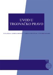 Uvod u trgovačko pravo - FER-a