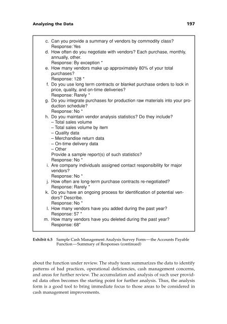 Managing Cash Flow