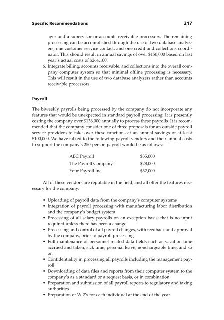 Managing Cash Flow