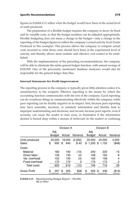 Managing Cash Flow