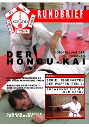 RUNDBRIEF - Kobudo Kwai Deutschland