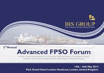 Advanced FPSO Forum