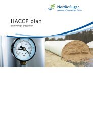 HACCP plan