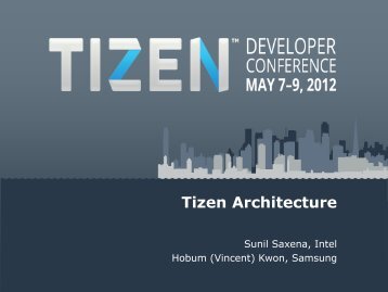 Tizen Architecture