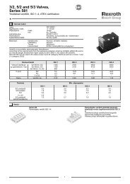 3/2 5/2 and 5/3 Valves Series 581