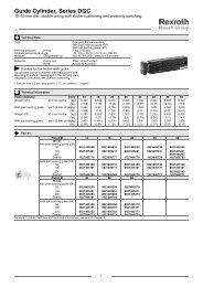 Guide Cylinder Series DGC