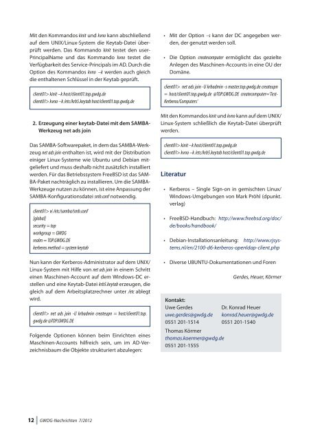 Teil 2: IPv6 bei der GWDG und im GÖNET