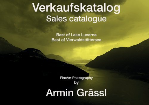 Verkaufskatalog / Sales Catalogue