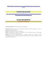 HRM 498 Week 3 Individual Assignment HR Planning Process Presentation / Tutorialoutlet