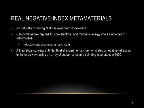 NEGATIVE-INDEX METAMATERIALS