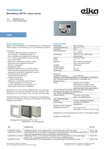 pi_1300x10x_MT701.pdf - ELKA-Elektronik GmbH