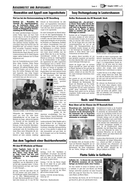 Ausgabe 1/2005 - Evang. Landjugend in Bayern