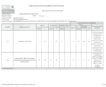 Universidadde la SierraSur 2010 - unsis