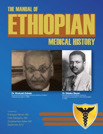 The Manual of Ethiopian Medical History - People to People