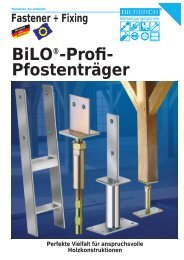 BiLO®-Profi- Pfostenträger - BiERBACH GmbH & Co. KG ...