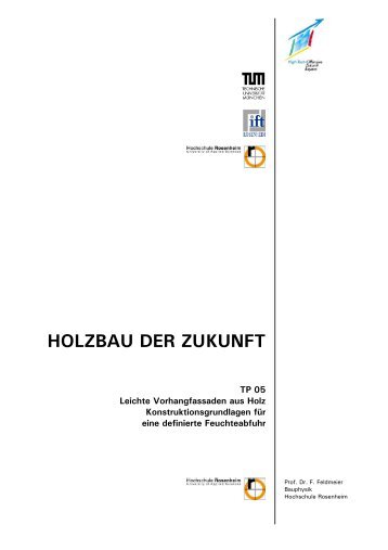 HOLZBAU DER ZUKUNFT