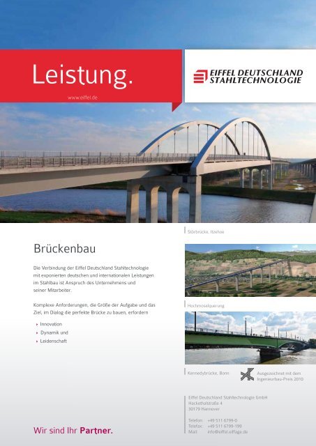 BRÜCKENBAUWERKE - zeitschrift-brueckenbau Construction und ...