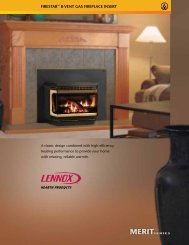 firestar b-vent Gas Fireplace Insert