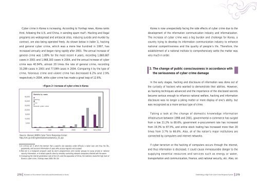 Establishing a High-Tech Cyber Crime Response System