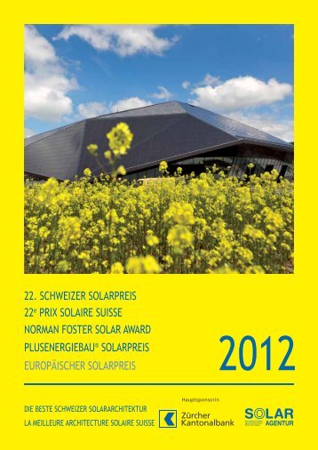 Schweizer Solarpreispublikation 2012 - Solar Agentur Schweiz