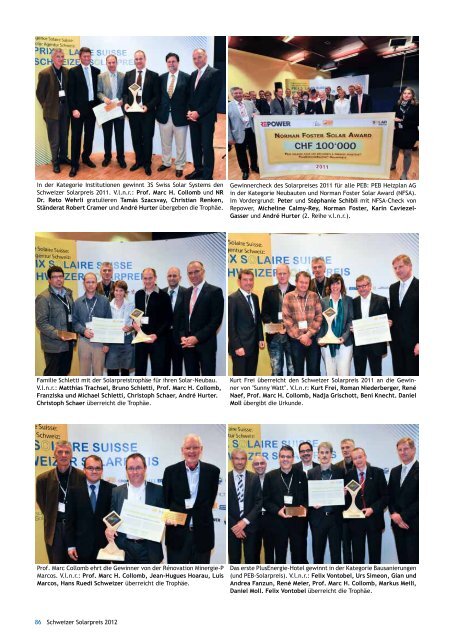 Schweizer Solarpreispublikation 2012 - Solar Agentur Schweiz