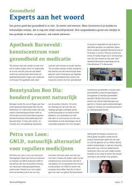 Barneveld Magazine 1e jaargang nummer 1