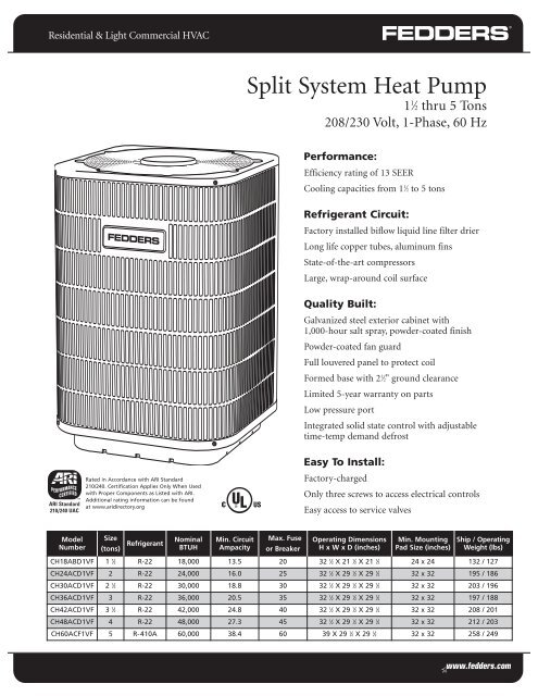 Split System Heat Pump