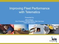 Improving Fleet Performance with Telematics