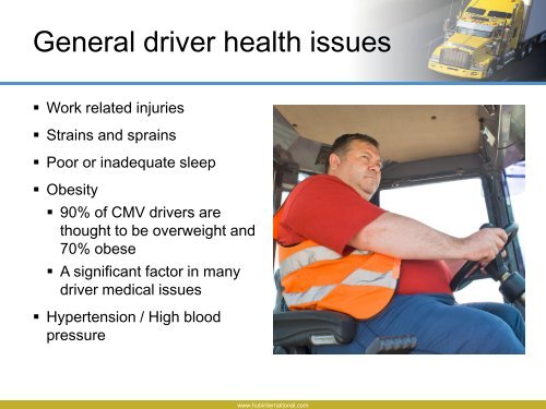Driver Wellness