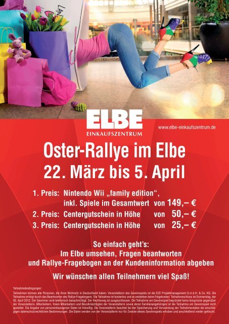 Oster-Rallye im Elbe - Elbe Einkaufszentrum
