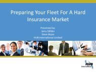 Preparing Your Fleet For A Hard Insurance Market
