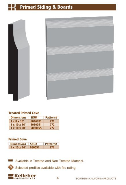 LUMBER AND EXTERIOR MOULDING GUIDE