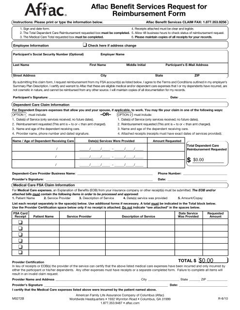 How To File A Dependent Care Fsa Claim 24hourflex