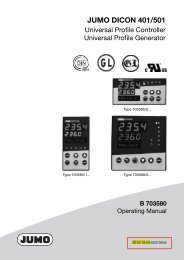 JUMO DICON 401/501