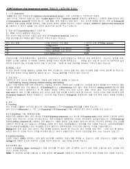 JUMO platinum-chip temperature sensor( 백금소자 ) 설치/사용 안내서