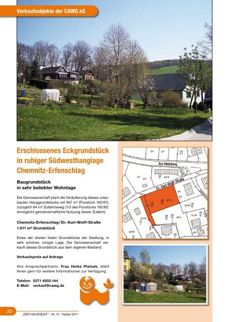 DER HAUSGEIST 14 (pdf 7 MB) - CAWG eG