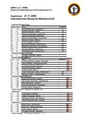 Internationale Deutsche Meisterschaft - DBFV