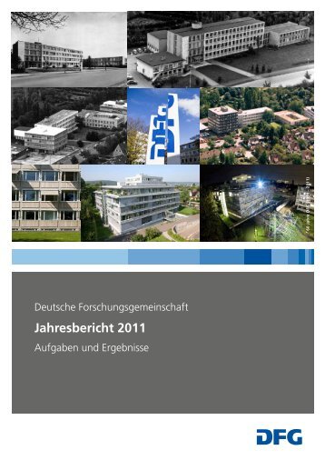 Jahresbericht 2011 - DFG