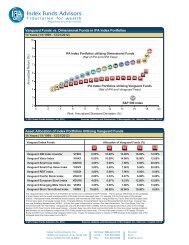 Vanguard vs. IFA PDF - Index Funds Advisors