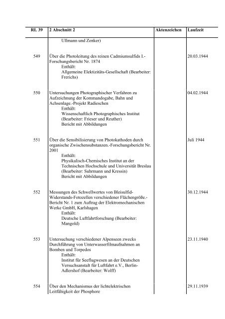 RL-39 Weapons test reports - Gyges