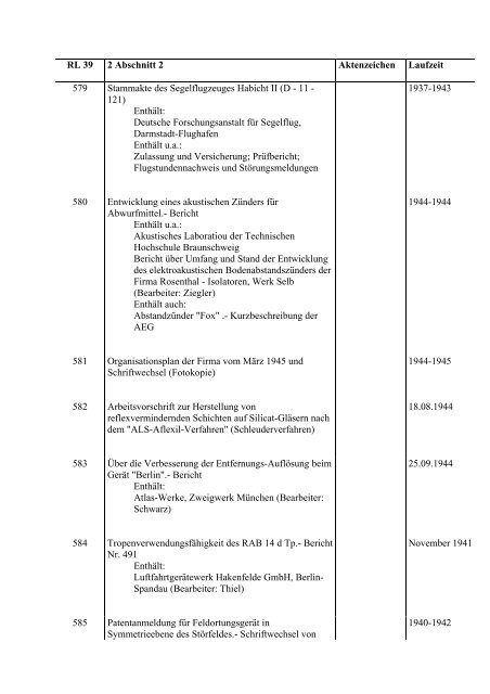 RL-39 Weapons test reports - Gyges