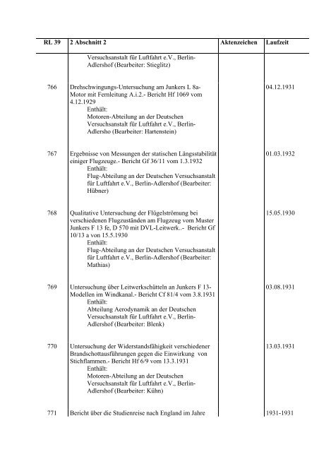 RL-39 Weapons test reports - Gyges